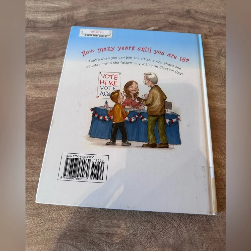 Today on Election Day by Catherine Stier (2012, Hardcover) Children’s Book